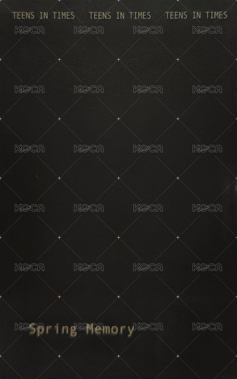 春日記憶 隨機卡 12雙人 背面