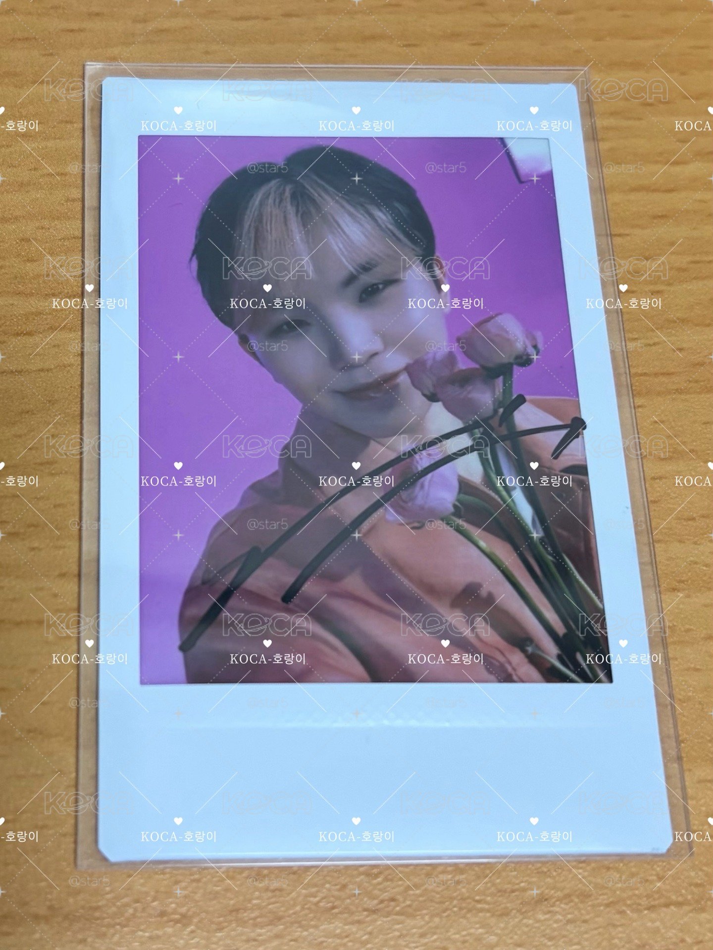 HANABI 抽選親簽拍立得李知勳 woozi
