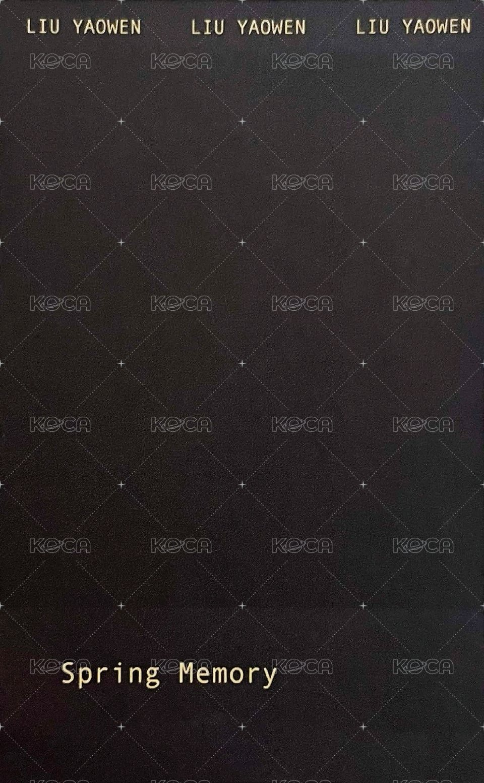 春日記憶 隨機卡  背面