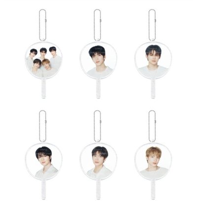 TXT 日巡 隨機小扇子吊飾