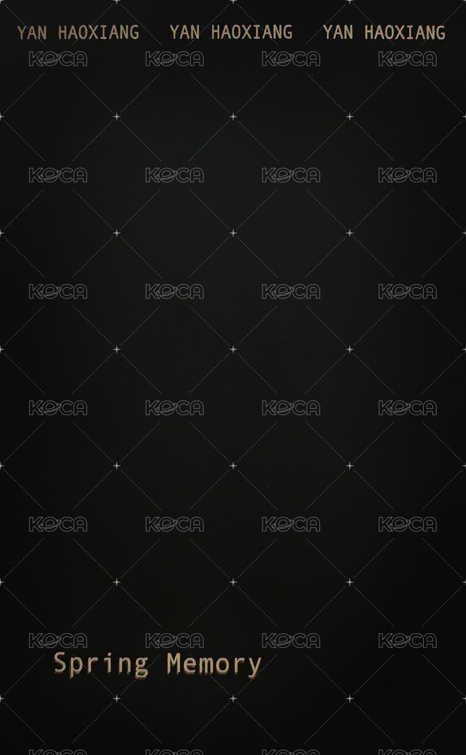 春日記憶 隨機卡  背面