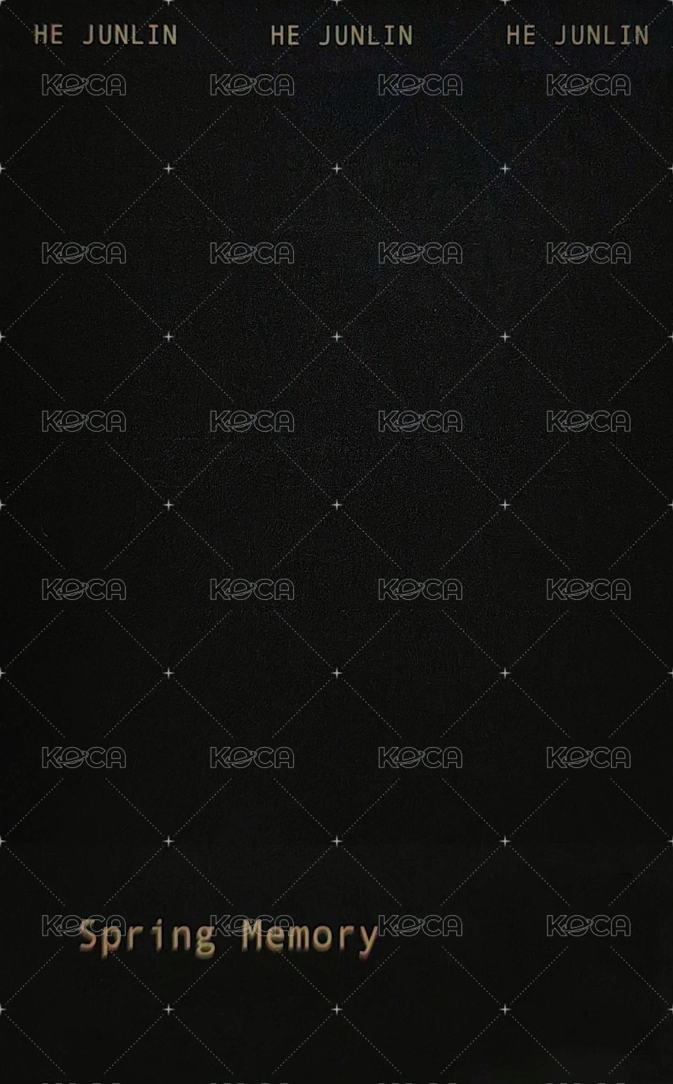 春日記憶 隨機卡  背面