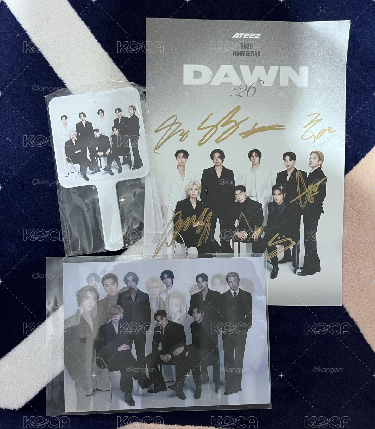 ATEEZ 見面會親簽