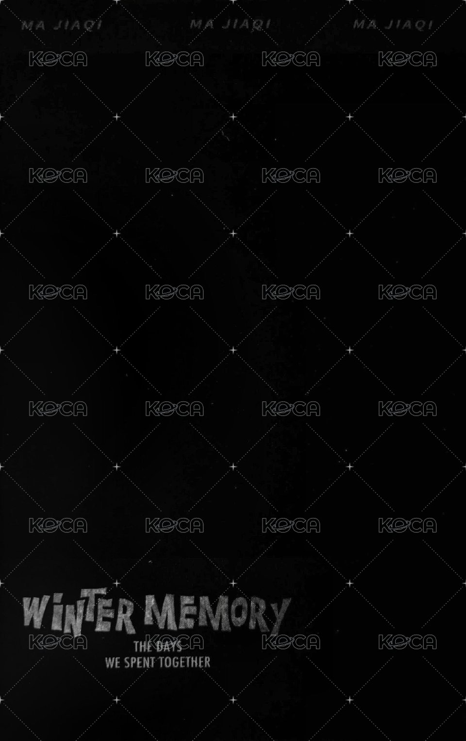 冬日記憶 隨機卡  背面