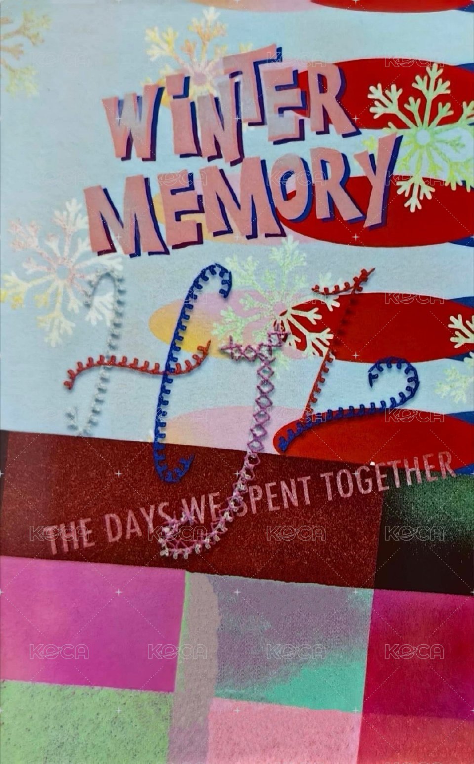 冬日記憶 周邊卡 7單人固卡 背面