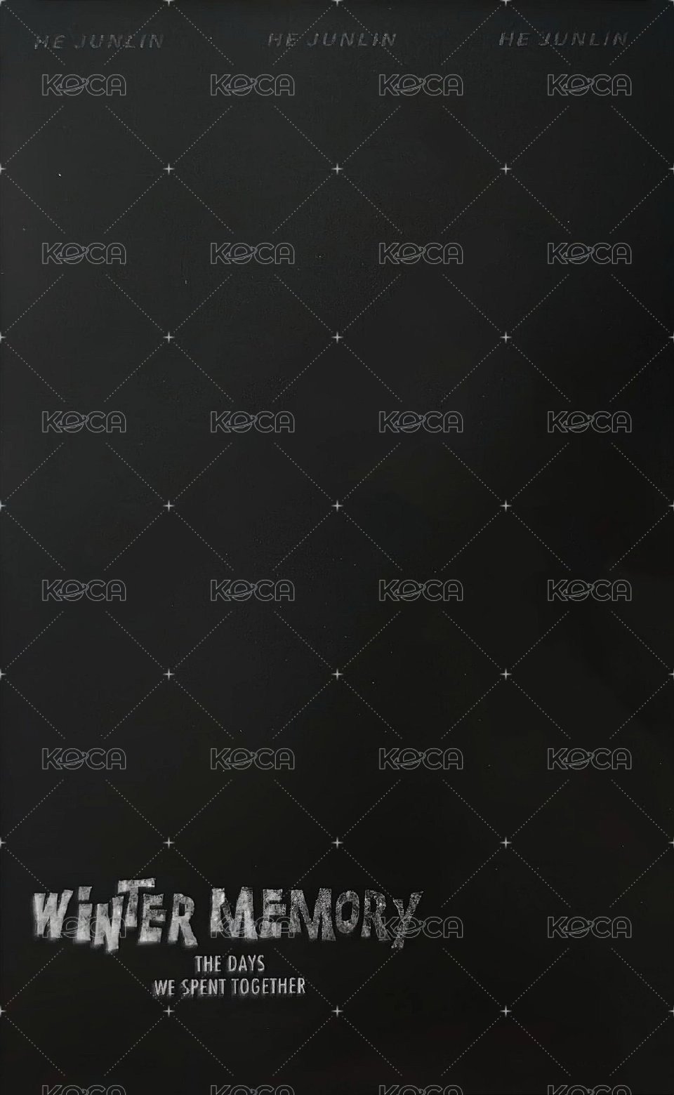 冬日記憶 隨機卡  背面