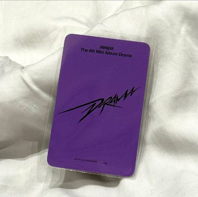 ［有損］Drama wm 簽售卡 簽售冬 Winter