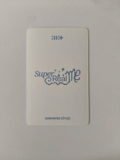 ⚪SUPER REAL ME wvs 簽售卡 