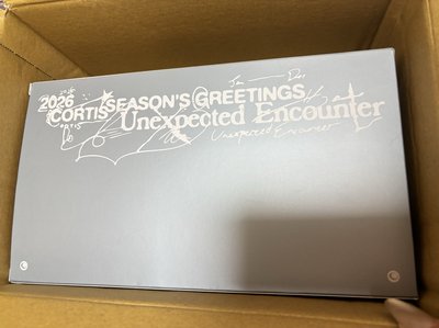 cortis2026年曆含特典&紙膠帶(拆過一次內容物全但無塑膠袋)