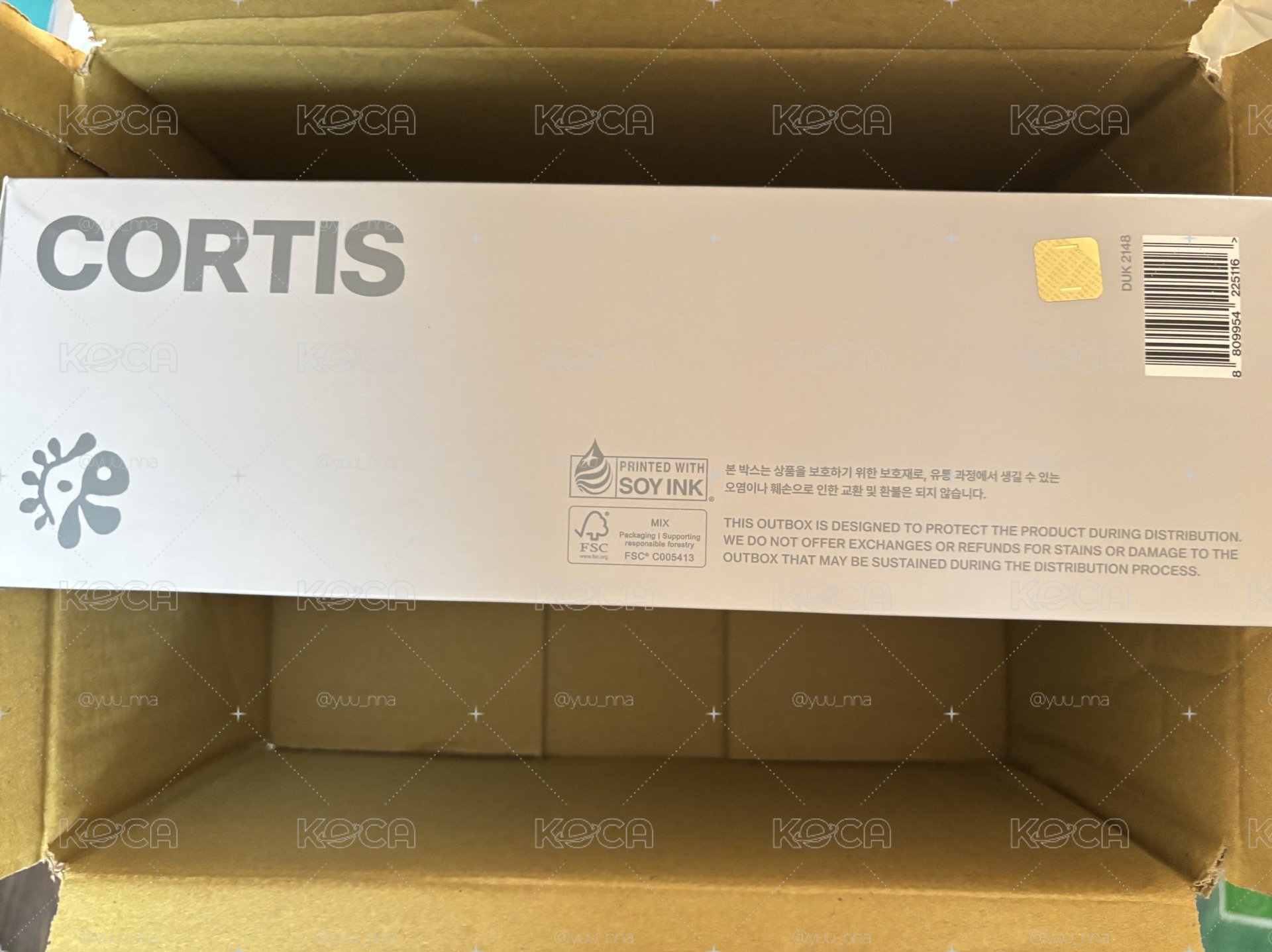 cortis2026年曆含特典&紙膠帶(拆過一次內容物全但無塑膠袋)