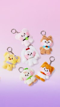IVE X LINE FRIENDS 娃娃玩偶 minive x line 吊飾