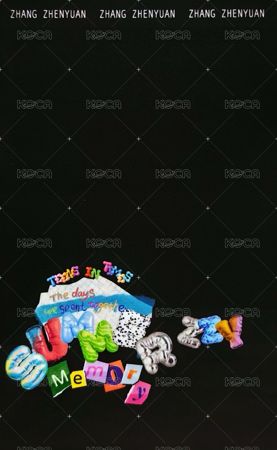 夏日記憶 隨機卡  背面