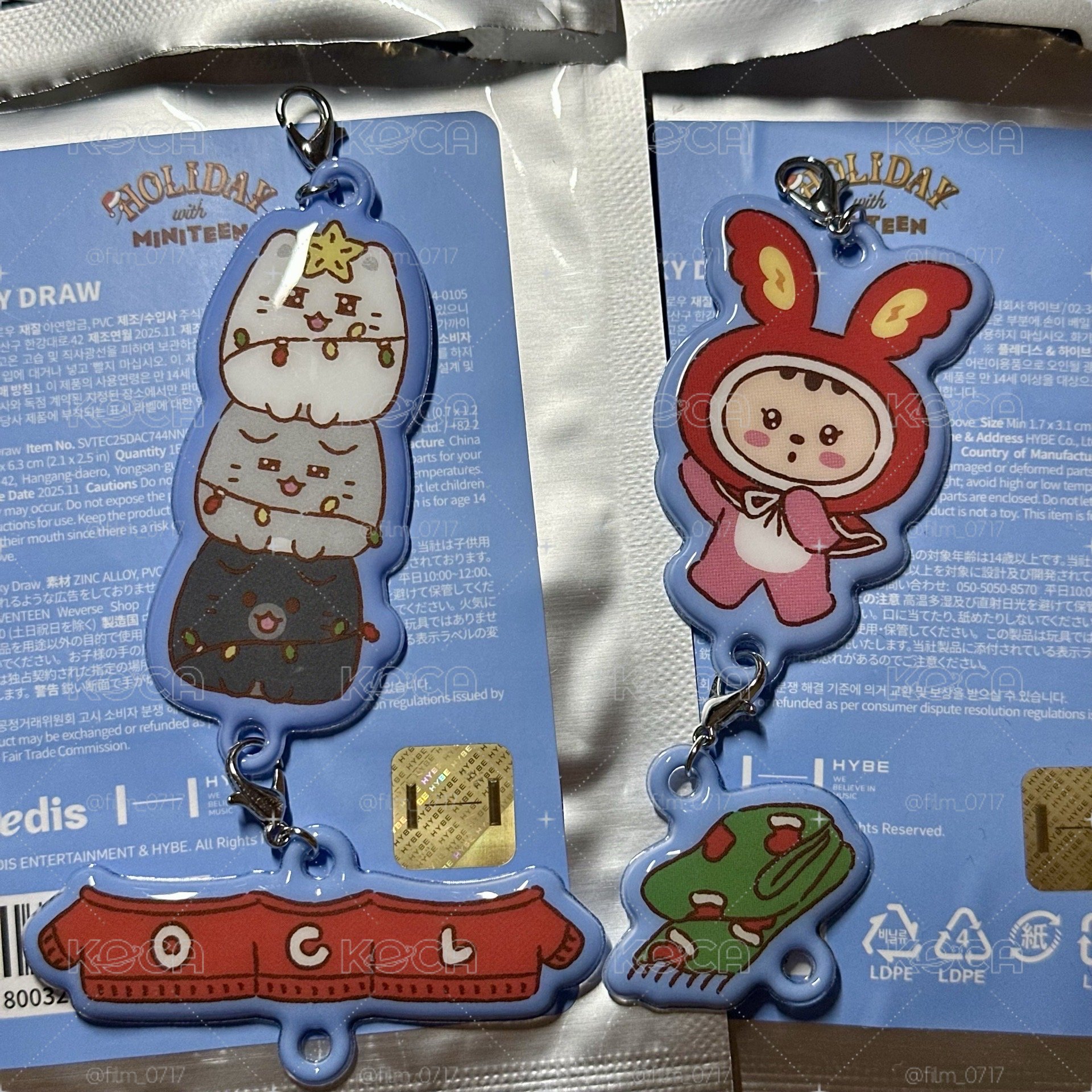 聖誕MINITEEN 隨機吊飾 漢俊