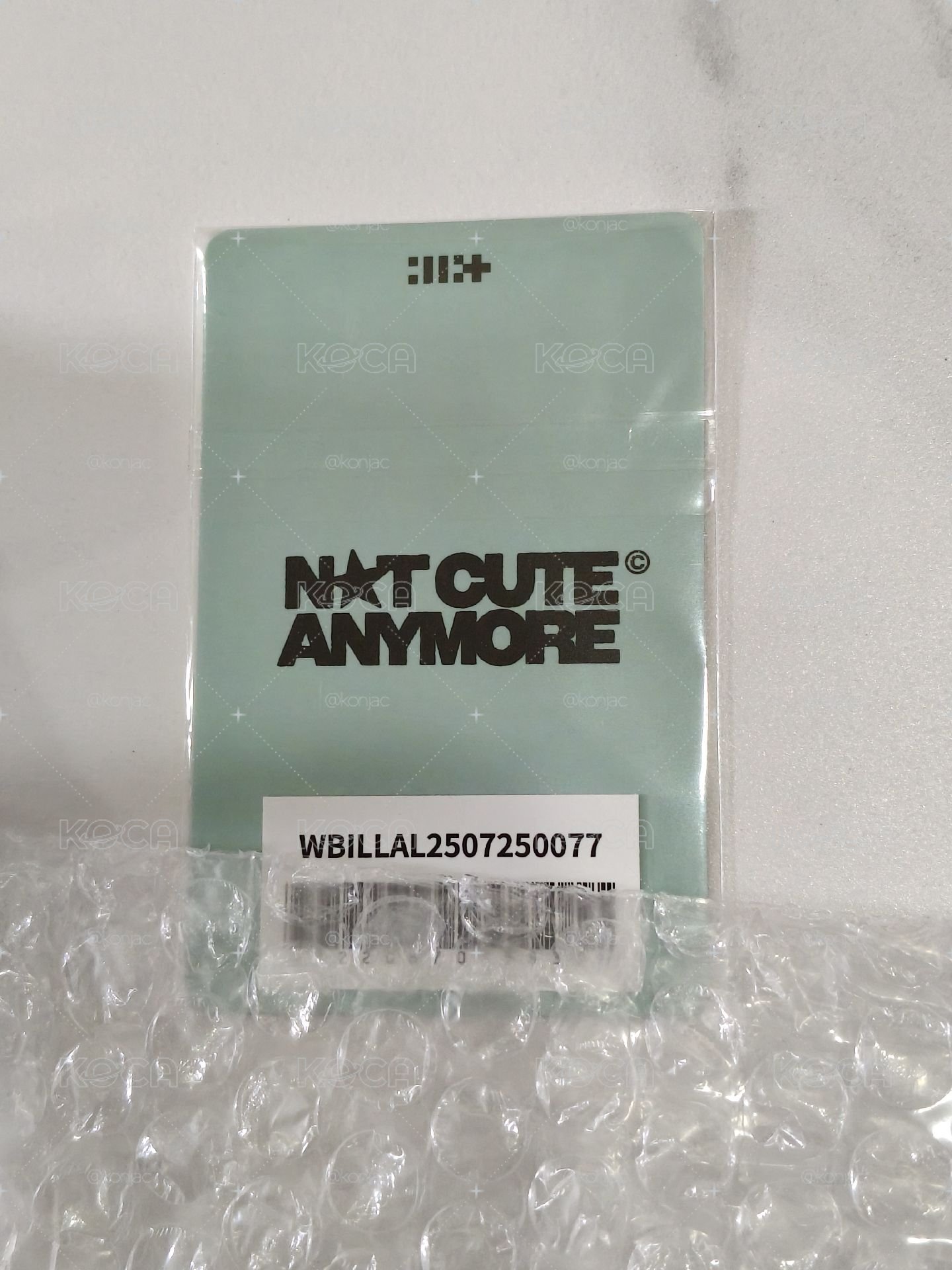 🔴NOT CUTE ANYMORE 日咖 預售 特典卡 