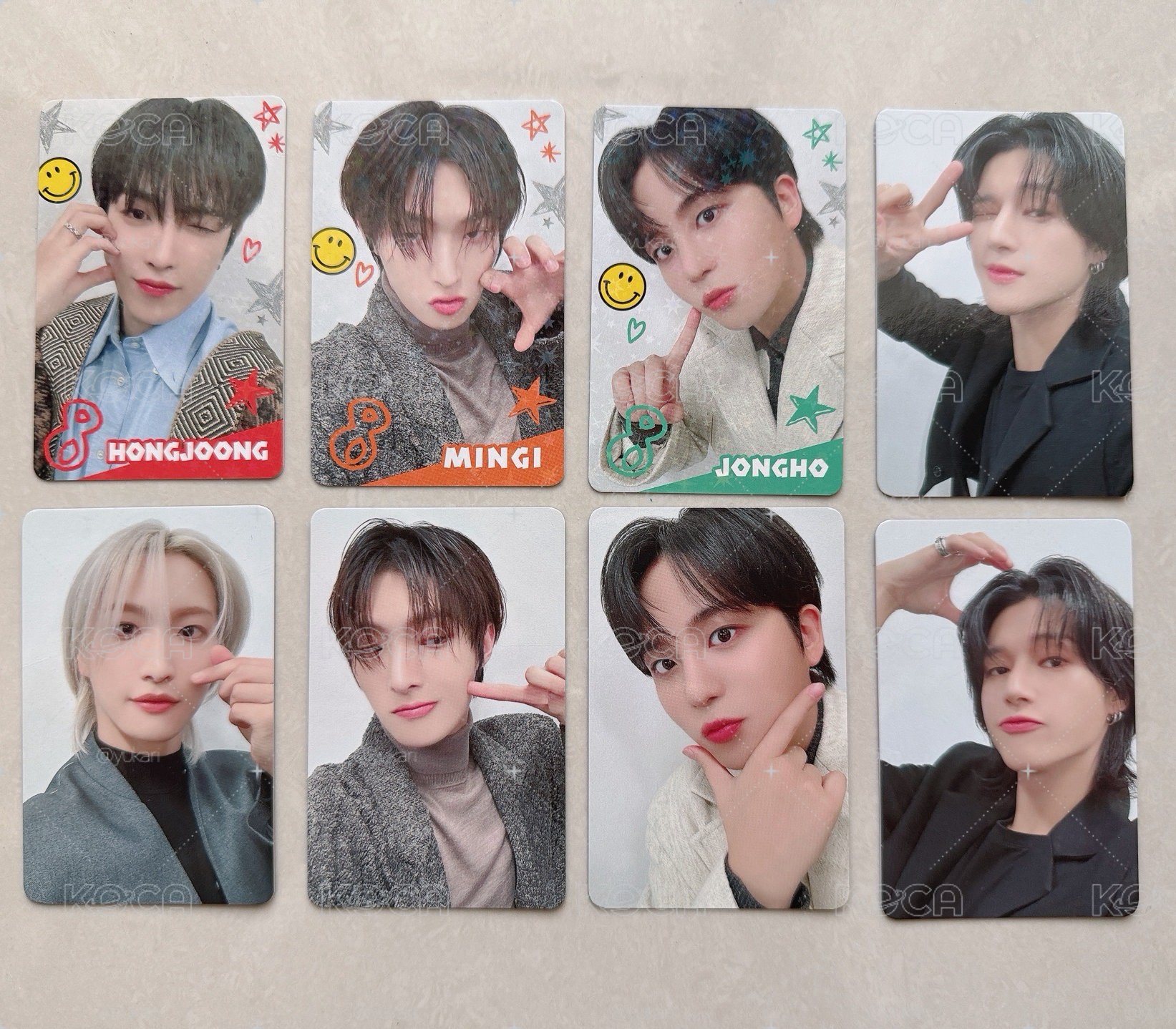 ATEEZ 2024 日本 FM 隨機卡 閃卡