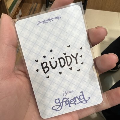 Gfriend 十週年專 Season of Memories 打歌卡 YERIN 睿隣