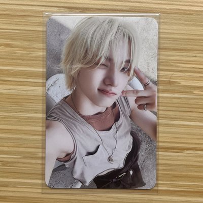 成淏THE ACTION紅專專卡（與專輯一起售 配置如圖）