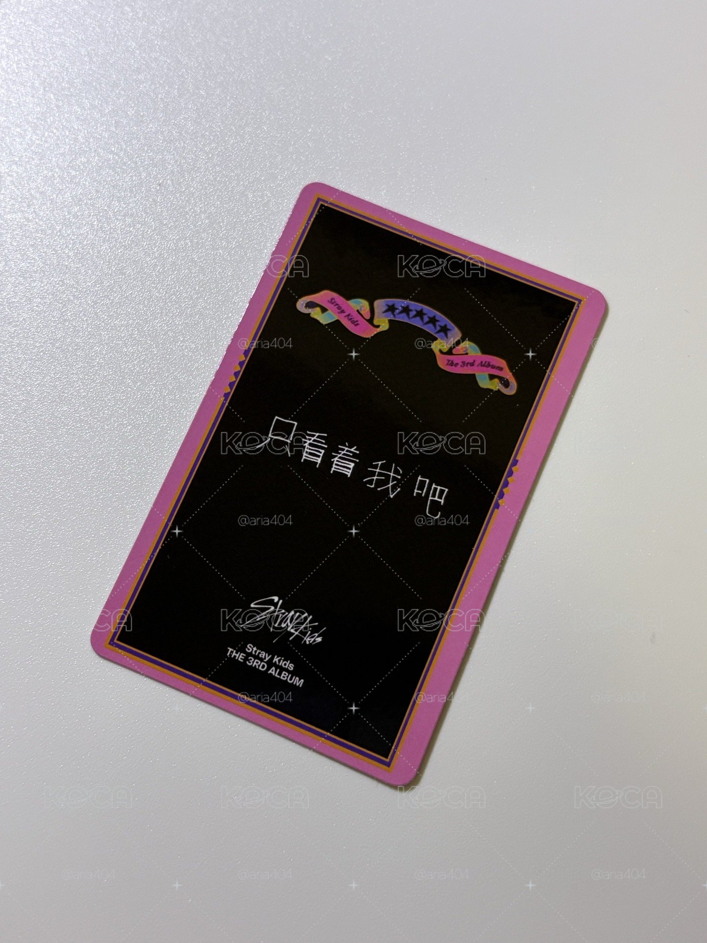 SKZ kms中背辰