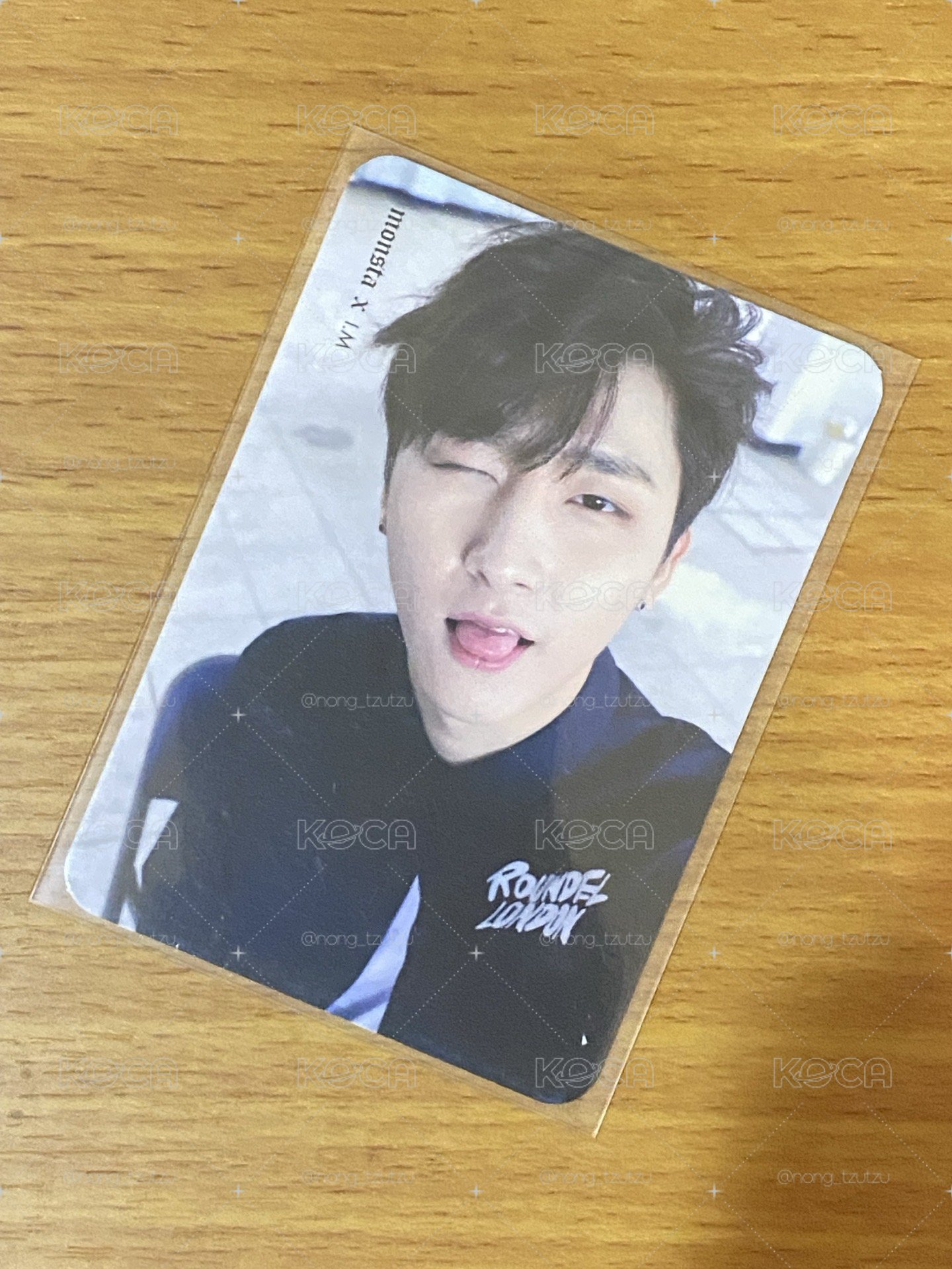 MONSTA X創均I.M小卡