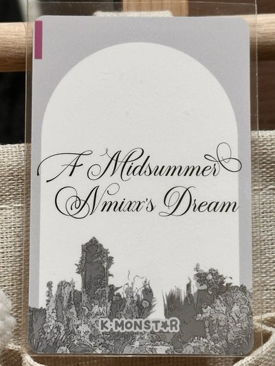 nmixx Kmonstar小卡 特典 KMS A MIDSUMMER NMIXX＇s DREAM