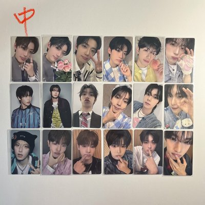 男寶二 BOYS II PLANET 展覽卡 崔立于 張瀚音 鄭相炫 姜玗進 MASATO 糖高卡