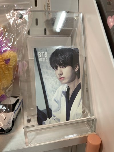 Jungkook 田柾國 BTS world ost 雙面小卡