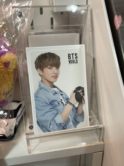 Jungkook 田柾國 BTS world ost 雙面小卡