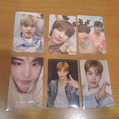 RIIZE 炤熙/Anton小卡們