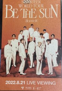 BE THE SUN 明信片 威秀影城直播特典