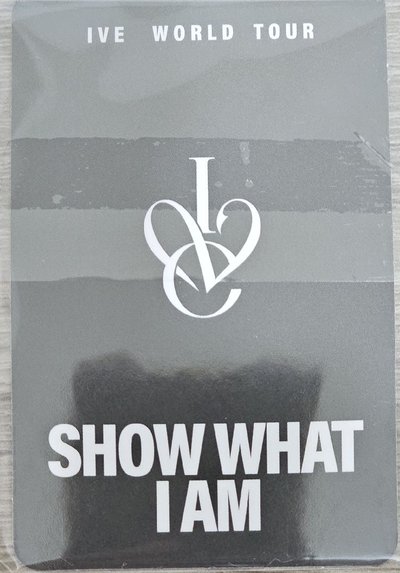 IVE 2巡 SHOW WHAT I AM 周邊 戒指秋