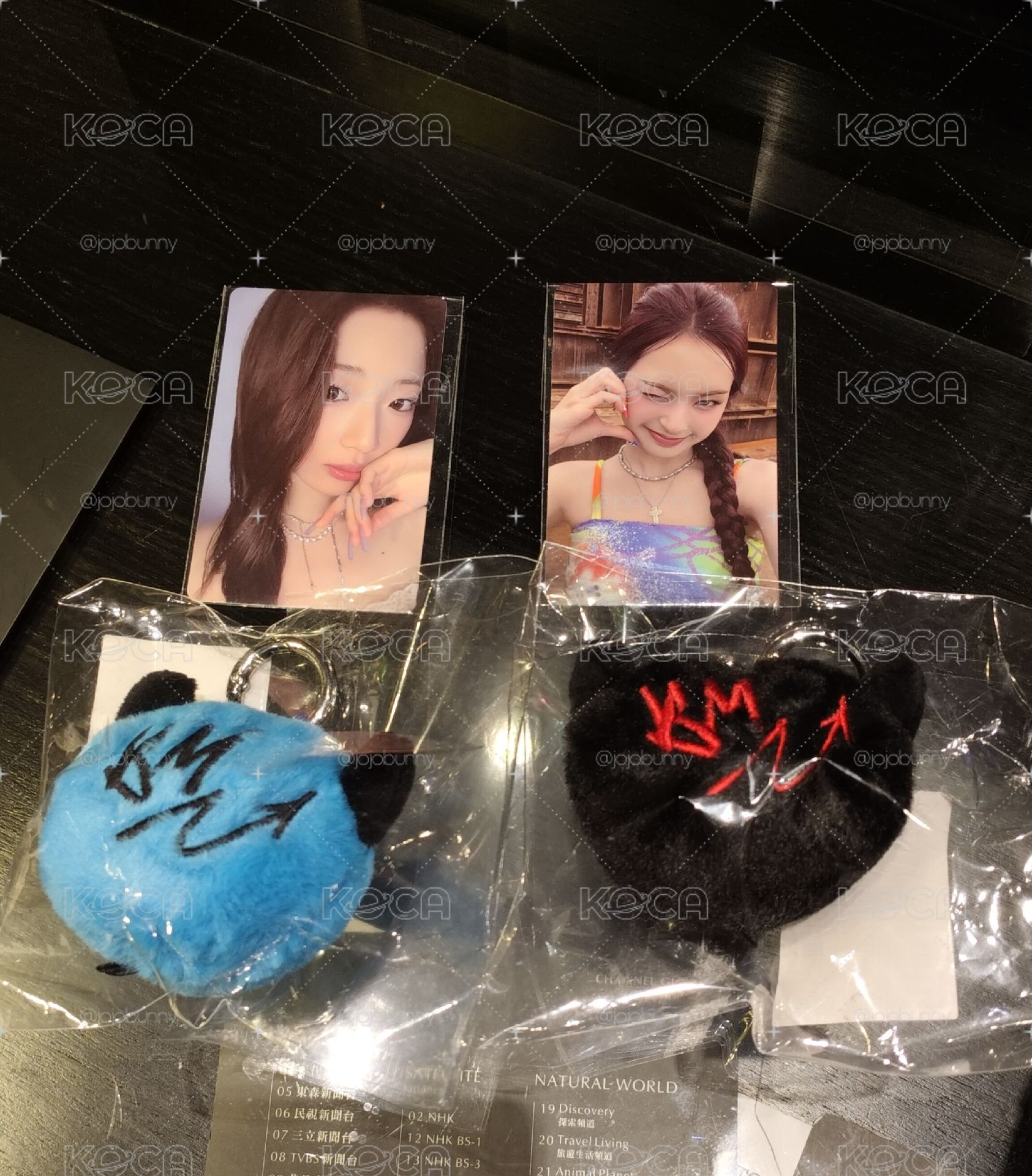 【現貨】Babymonster 毛球鑰匙圈（已拆含卡）