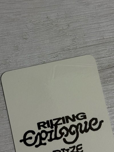 RIIZE RIIZING EP el 幸運卡-燦（有暇