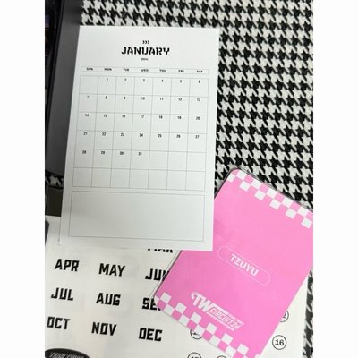 （全套現貨含子瑜特典）twice 絕版日本年曆組 TWICE 2024 小卡 子瑜 紗夏 多賢 momoMina彩瑛娜璉