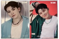 THE NAME 寫真集 雙面寫真大卡