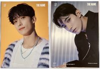 THE NAME 寫真集 雙面寫真大卡