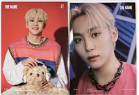 THE NAME 寫真集 雙面寫真大卡