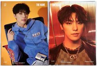 THE NAME 寫真集 雙面寫真大卡