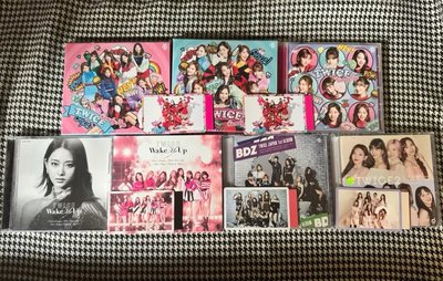 twice 日專 candy pop wake me up BDZ 小卡 日本專輯 子瑜紗夏momoMina娜璉
