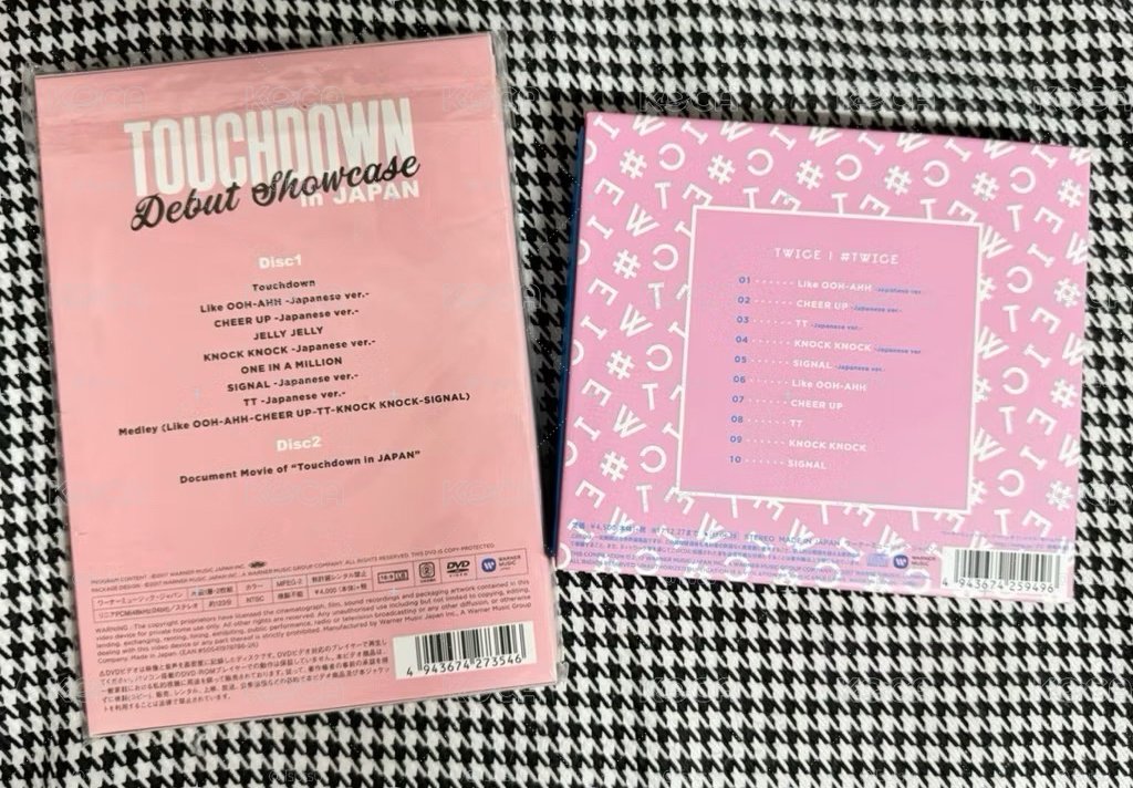 (現貨不拆出）絕版 twice 出道專輯 日本 出道showcase DVD 日巡