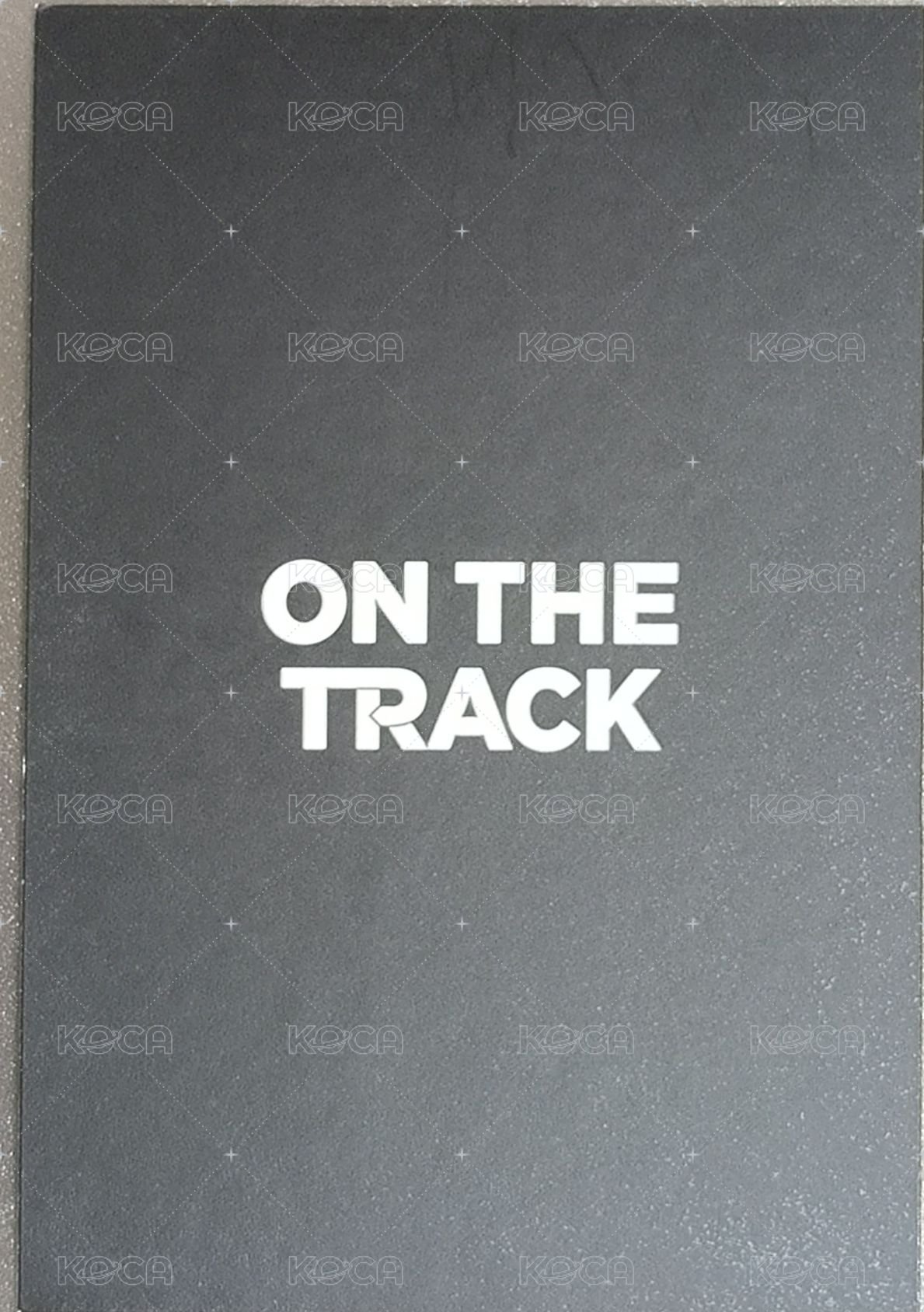 ON THE TRACK On My Way 專輯卡  背面