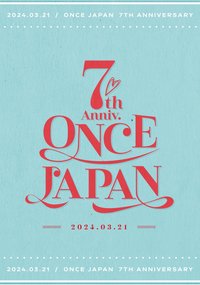 ONCE JAPAN 7th Anniversary Goods