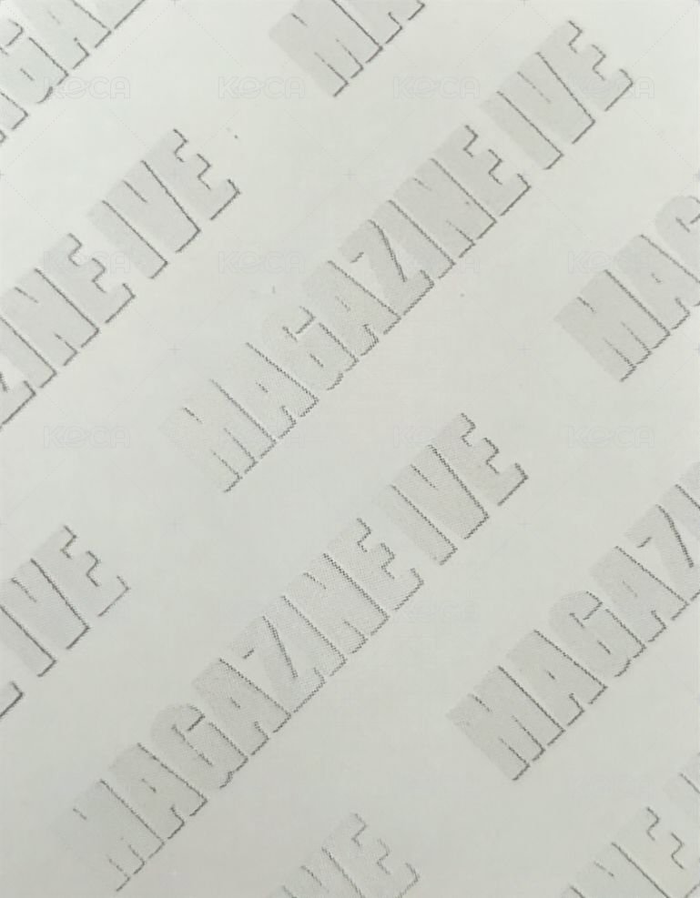 24’FM MAGAZINE IVE 證件照 周邊卡  背面