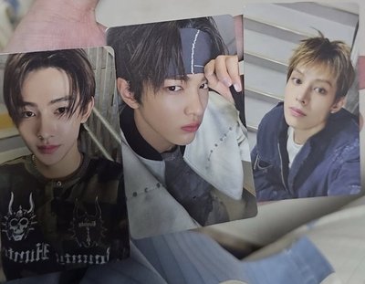 迷一 wvs 特典卡 年末 凡嚴安三張