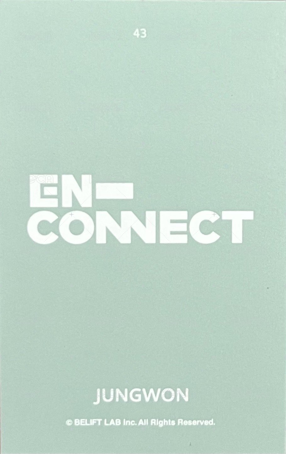 21 FM 隨機卡  背面