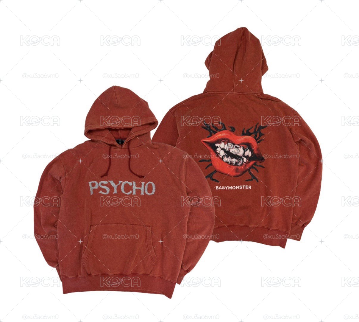 🟣BABYMONSTER PSYCHO 帽踢 帽T