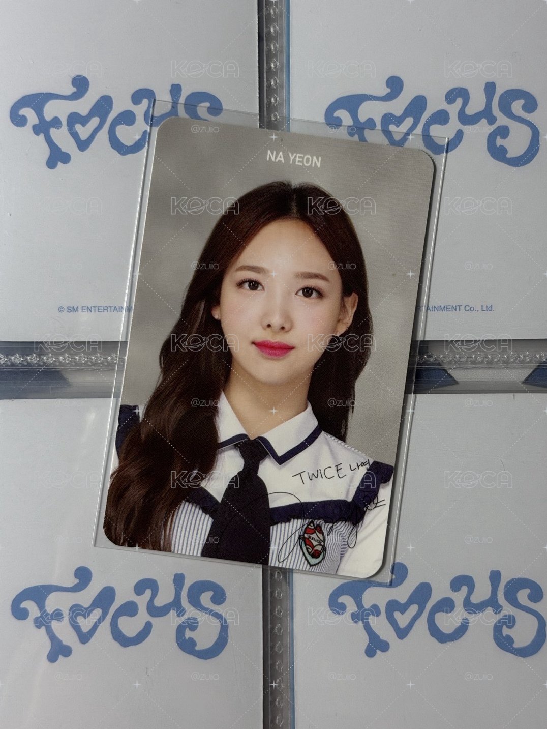 娜璉 Skoolooks 代言卡 二代校服卡