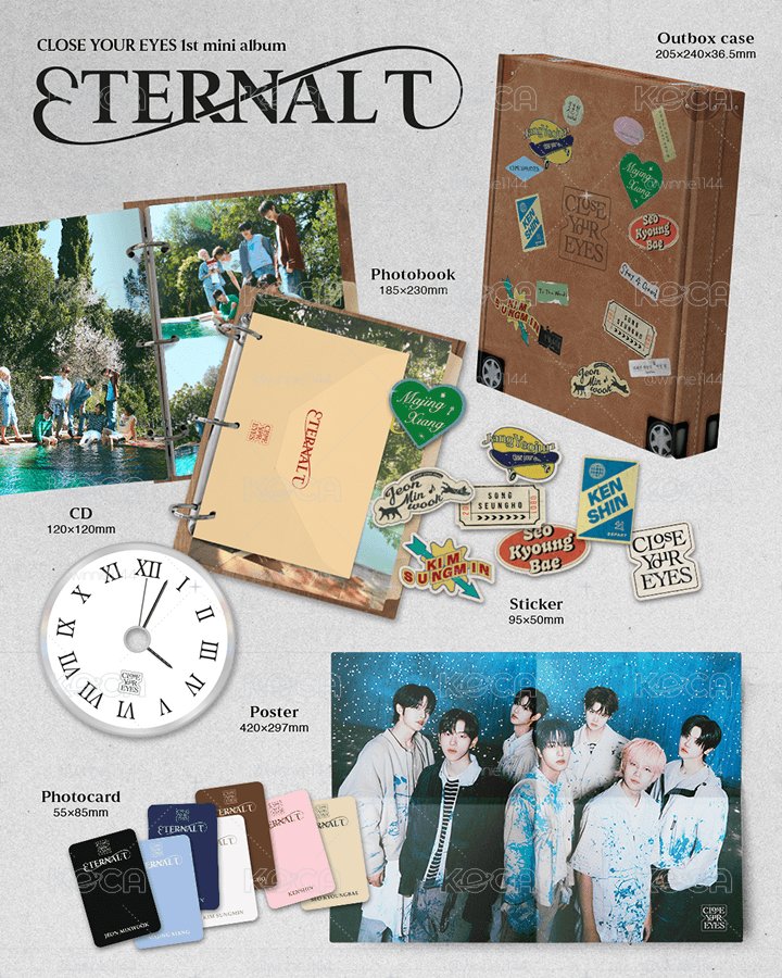 CYE The 1st Mini Album [ETERNALT] (PHOTOBOOK Ver.)