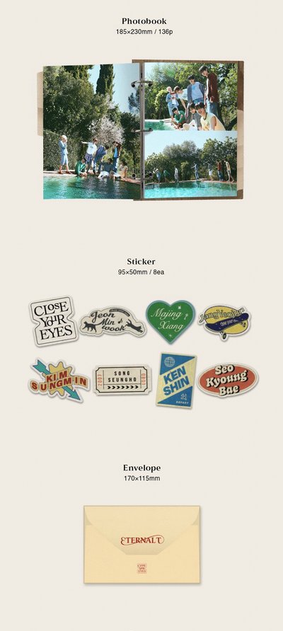 CYE The 1st Mini Album [ETERNALT] (PHOTOBOOK Ver.)