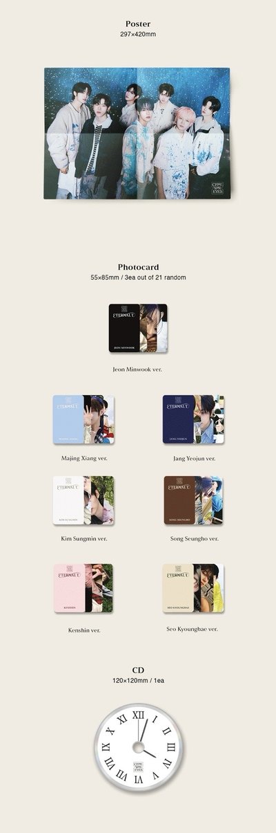 CYE The 1st Mini Album [ETERNALT] (PHOTOBOOK Ver.)