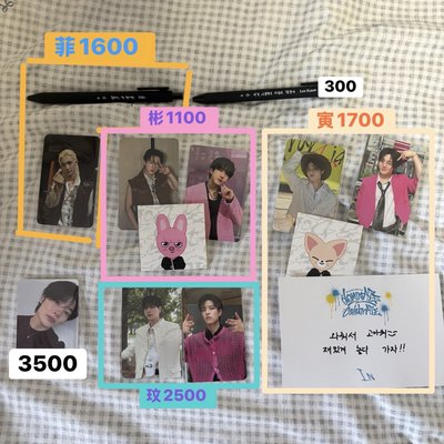 快閃店QR卡/貼紙/筆/明信片/公放卡